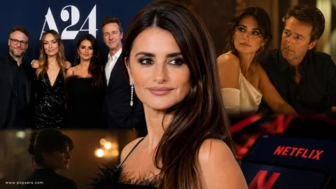 Penélope Cruz attends a 2026 film event as The Invite and La Bola Negra bring her back into movie searches.