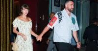 “Taylor Swift and Travis Kelce pictured together as Madison Square Garden prepares for a reported wedding celebration.”