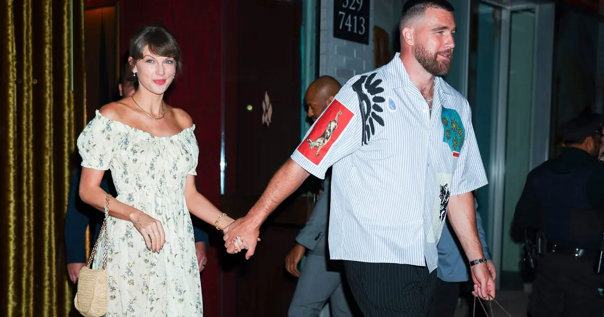 “Taylor Swift and Travis Kelce pictured together as Madison Square Garden prepares for a reported wedding celebration.”